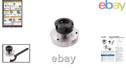 80mm Diameter Collet Chuck with Tangential Lever Lock for Precision Machining