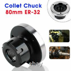 80mm ER-32 Collet Chuck 3901-5032 Bearing Steel Compact Lathe Tight Toleranc