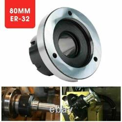 80mm ER-32 Collet Chuck 3901-5032 Bearing Steel Compact Lathe Tight Toleranc