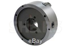 8 3 Jaw Self Centering Plain Back Lathe Chuck Reversible. 0039 TIR Cert R