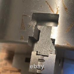 8 3 Jaw Self Centering Plain Back Lathe Chuck Reversible With T-Handle Wrench