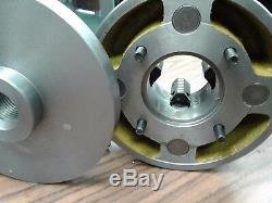 8 4-JAW LATHE CHUCK w. Independent jaws w. 1-1/2-8 adapter semi-finish#0804F0