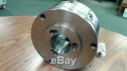8 4-Jaw Self-Centering Lathe Chuck top&bottom jaws w. D1-4 adapter plate-new