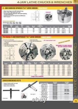 8 4-jaw D1-4 Direct Mount Camlock Lathe Chuck (3900-4808)