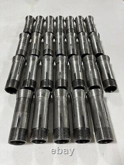 8w Wade 26pc Collet Lot Hardinge 8wn Round Smooth Lathe Chuck Set 1/16 1/8 1/2