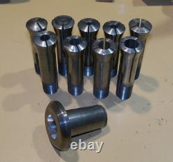 9 Collet Lathe Adapter South Bend Hardinge Porst Precision 1-32 1/2, 1A, 3, 3C