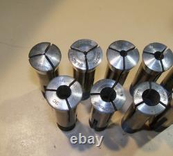 9 Collet Lathe Adapter South Bend Hardinge Porst Precision 1-32 1/2, 1A, 3, 3C