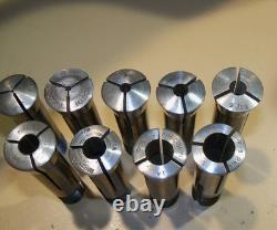 9 Collet Lathe Adapter South Bend Hardinge Porst Precision 1-32 1/2, 1A, 3, 3C