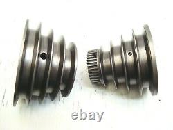 9 Southbend Metal Lathe V Belt Headstock Drive Pulley Set Cone Gear 10 10k