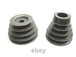 9 Southbend Metal Lathe V Belt Headstock Drive Pulley Set Cone Gear 10 10k