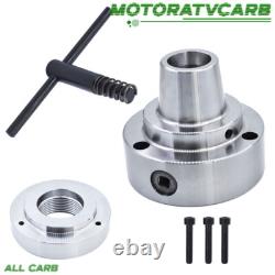 ALL-CARB 5C 5 Collet Lathe Chuck Closer With Semi-finished Adp. 2-1/4× 8 Thread