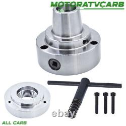 ALL-CARB 5C 5 Collet Lathe Chuck Closer With Semi-finished Adp. 2-1/4× 8 Thread
