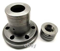 ATS 16C PULLBACK COLLET CHUCK CNC LATHE NOSEPIECE with A2-6 MOUNT #A6-16C