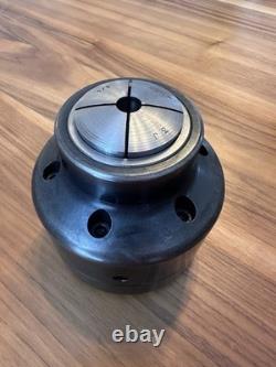 ATS 3J TRUE LENGTH DAEWOO CNC LATHE COLLET CHUCKS with 4 COLLETS