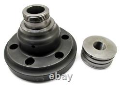 ATS 5C COLLET CHUCK CNC LATHE PULLBACK NOSEPIECE with A2-6 MOUNT #A6-5CA