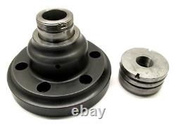 ATS 5C COLLET CHUCK CNC LATHE PULLBACK NOSEPIECE with A2-6 MOUNT #A6-5CA