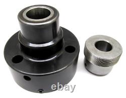ATS 5C LOW-PROFILE TRUE LENGTH CNC COLLET CHUCK with PLAIN BACK MOUNT #A5-5CTL