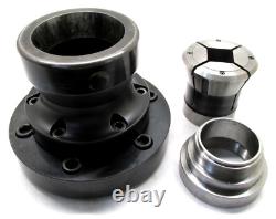 ATS S35 CNC PULLBACK COLLET CHUCK LATHE NOSEPIECE with A2-11 MOUNT #A11-S35H