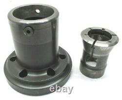 ATS S-20 COLLET CHUCK CNC LATHE PULLBACK NOSEPIECE with A2-6 MOUNT #A6-S20H