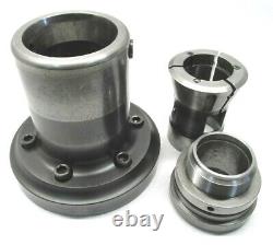 ATS S-20 COLLET CHUCK CNC LATHE PULLBACK NOSEPIECE with A2-6 MOUNT #A6-S20H