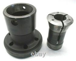 ATS S-22 COLLET CHUCK CNC LATHE PULLBACK NOSEPIECE with A2-6 MOUNT #A6-S22H