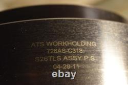 ATS Workholding 726AS-C318 S26TLS Collet Chuck Spindle Nose for CNC Lathe