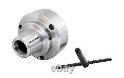 Accusize Industrial Tools 5C 5'' Collet Chuck, Plain Back, for Lathe Machine