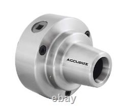 Accusize Industrial Tools 5C 5'' Collet Chuck, Plain Back, for Lathe Machine