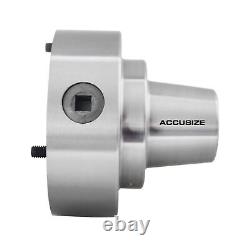 Accusize Industrial Tools 5C 5'' Collet Chuck, Plain Back, for Lathe Machine