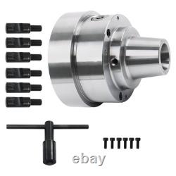 Adjustable 5C Collet Chuck D1-5 Camlock Mount for Metal Lathe Tool