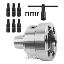 Adjustable 5C Collet Chuck D1-5 Camlock Mount for Metal Lathe Tool