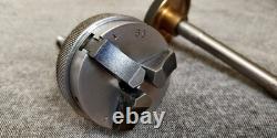 Antique Cushman 3 jaw watchmaker lathe chuck with draw bar collet mount
