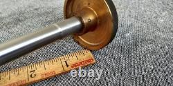 Antique Cushman 3 jaw watchmaker lathe chuck with draw bar collet mount