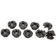 Assorted mechanical collet/chuck/jaw milling machine tool hold lathe components