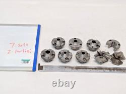 Assorted mechanical collet/chuck/jaw milling machine tool hold lathe components