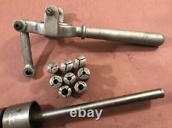 Atlas Craftsman 12 10 Lathe Collets Set Closer Draw Bar Royal Sutton