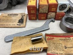 Atlas Craftsman 12 Metal lathe Milling Attachment 10-501 draw bar collet chuck