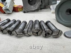 Atlas Craftsman 12 Metal lathe Milling Attachment 10-501 draw bar collet chuck