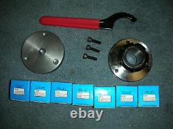 Atlas Craftsman Dunlap 109 Lathe Er32 Collet Chuck+7 Collets 1/2-20 Mount+wrench