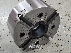 Auto Strong NIT-210 4 jaw lathe chuck, M72 x P 1.5 thread A2-6