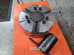 Auto Strong N-212, 12 three jaw lathe chuck, A2-8, (Kitagawa B-212)