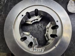 Auto Strong N-212, 12 three jaw lathe chuck, A2-8, (Kitagawa B-212)