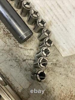 BALAS C3 Collet Set with Chuck S8-3-C3 1 Straight Shank Mill Lathe Grinder Etc