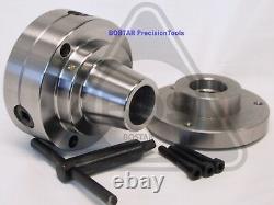 BOSTAR 5C Collet Lathe Chuck With 1 x 10 threaded Semi-finished Adapter
