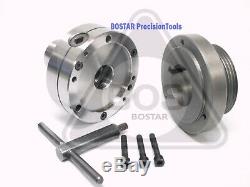 BOSTAR 5C Collet Lathe Chuck With Semi-finished L-00 Back Plate