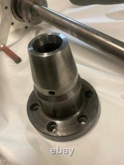BRIDGEPORT EZPATH CNC LATHE 5C COLLET CLOSER With FOOT PEDAL &AIR REGULATOR