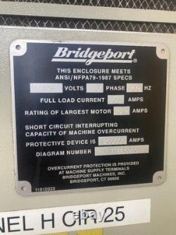 BRIDGEPORT EZPATH CNC LATHE 5C COLLET CLOSER With FOOT PEDAL &AIR REGULATOR