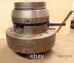 BURNERD METAL LATHE COLLET CHUCK With KEY COLLET D1-6 MOUNT KC20