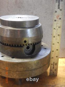 BURNERD METAL LATHE COLLET CHUCK With KEY COLLET D1-6 MOUNT KC20