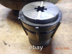 BURNERD METAL LATHE COLLET CHUCK With KEY COLLET D1-6 MOUNT KC20